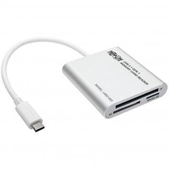 Lector/Escritor de Tarjetas Flash USB-C Gen 1 Tripp Lite U452003 Blanco