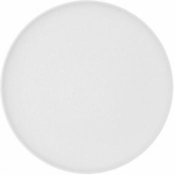 Plato Llano Bidasoa Fosil Blanco Cerámica 26,5 x 26,4 x 2,3 cm (Paquete de 6)