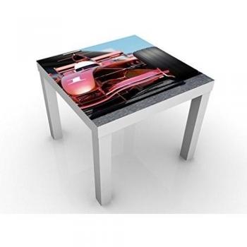Apalis Mesa de diseño Finish Line 55x55x45cm, Tischfarbe:Weiss;Größe:55 x 55 x 45cm