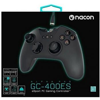 Nacon - PCGC-400ES Mando Gaming E-Sports Con Cable Con Modo Pro Gamer Que Emula Teclado Y Ratón