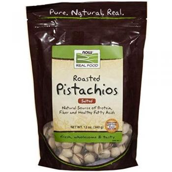 Now Foods Pistachios Roasted and Salted - 12 oz