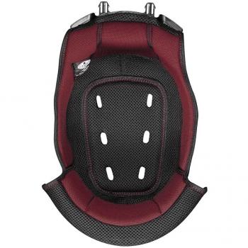 Forro de Casco Nolan N60-6 Sport Clima Comfort Negro-Rojo 2XL