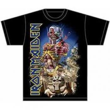 Iron Maiden Somewhere In Time Unisex Large T-Shirt - ROCK OFF