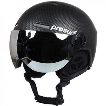 PROSURF Carbon Casco, Unisex Adulto, Negro Mate, Medium