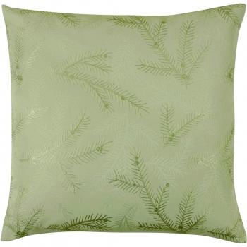 Apelt 4903_ 49 x 49 _50 funda de cojín 4903 Tannenzweige, Aproximadamente 49 x 49 cm, marrón/oro
