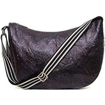 Anna Virgili Bolso mujer Palermo anastasia printed soft leather hobo bag Teal/Blue Talla única