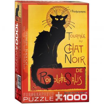 Eurographics 1000-Piece Puzzle - Steinlen's Chat Noir