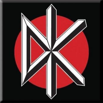 Imán para nevera Dead Kennedys tamaño único rojo/negro