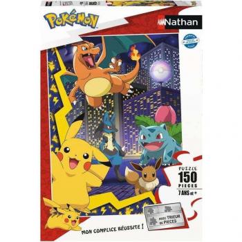 Puzzle La Ciudad de los Pokémon - 150 Piezas - Ravensburger y Nathan