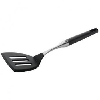 Zwilling TWIN PURE BLACK - Espátula silicona, acero inoxidable con mango en acero, 330 milímetros