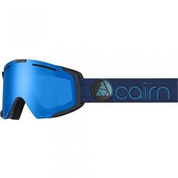Máscara de Esquí Cairn Genesis CLX 3000 azul con lente espejada azul