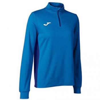 Sudadera Joma Winner II Mujer Royal Con Media Cremallera