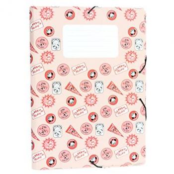 Carpeta Clasificadora A4 Disney Mickey 100 Aniversario con Solapas y Gomas