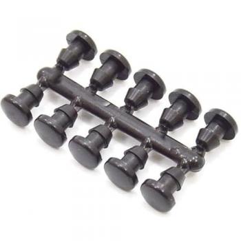 Pack 500 Tapones de 4 mm para Microtubos y Goteros - Accesorio Práctico para Riego por Goteo
