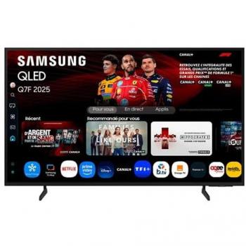 Televisión QLED Samsung 85 TQ85Q7F, 216 cm, 4K UHD, Smart TV con Vision AI, Quantum Dot, HDR10+, Gaming Hub, WiFi