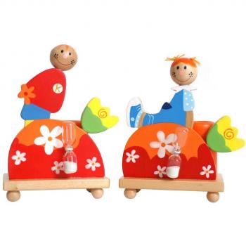 small foot company Reloj de Cepillo de Diente Lisa & Tim