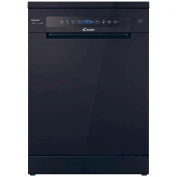 Lavavajillas Candy Rapidò CF 5C6F0B, 60 cm, 15 cubiertos, 46 dB, apertura automática, clase energética C