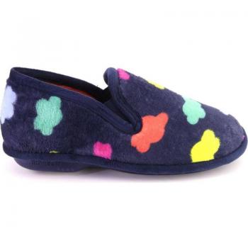 COSDAM 4501 Zapatillas de casa cerrada de mujer azul marino