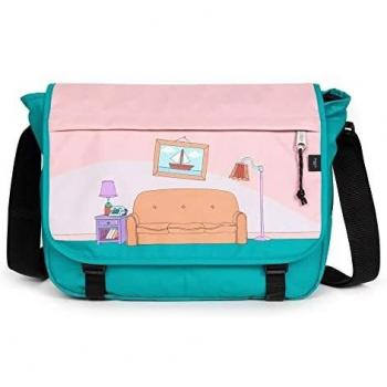 Bandolera Unisex Eastpak Delegate + Sofá de Los Simpsons