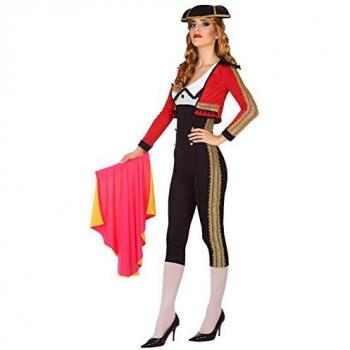 Disfraz de Torera Rojo y Negro para Mujer - Talla XL