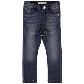NAME IT - Vaquero - para niña Medio De Mezclilla Azul 3 años
