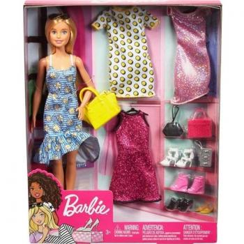 Muñeca Fashionista Barbie con 4 modelos y modas diferentes