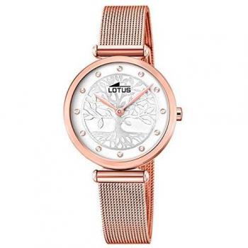 Lotus Reloj Analógico para Mujer de Cuarzo con Correa en Acero Inoxidable 18710/1