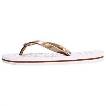 MICHAEL by Michael Kors MK Logo Vanilla Chanclas 38.5 Vanilla