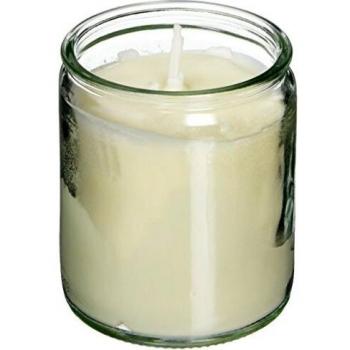 Lote de 8 Velas de Vidrio Transparente Starlight Bolsius