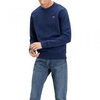 Levi's Sudadera New Original Crew Hombre Azul Marino XS