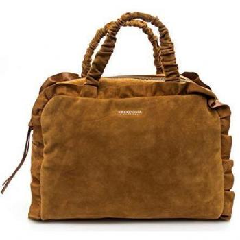 Coccinelle - Bolso de Mujer de Ante marrón Marrón Size: Talla única