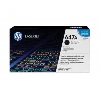 Cartucho de tóner original HP LaserJet 647A negro CE260A