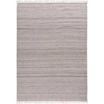Alfombra Eco-Dhurrie Liso Atticgo y UNIVERSAL XXI - Material ecológico, diseño liso, textura suave, fácil de limpiar, resistente al desgaste