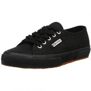 Superga Women's 2750 Cotu Classic Sneakers - Black - Sizes: 3 UK, 3.5 UK, 6 US