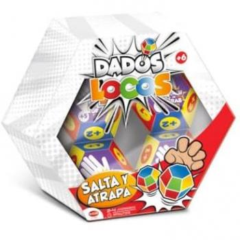 Juego de Mesa Dados Locos Hexágono 63270001