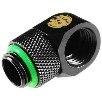BitsPower Adapter 90 Grad G1/4 Pouces AG auf G1/4 Pouces IG - drehba