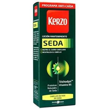 Kerzo Loción Mantenimiento Seda Anti-Caída, Blanco, 450 Gramos