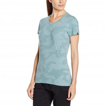 Salewa Atori Dry W S/S Tee - Camiseta manga corta para mujer, color azul, talla 50/44