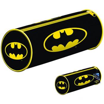 Estuche para lápices de Batman con diseño de logotipo, cremallera, regalo oficial para hombres, mujeres y niños
