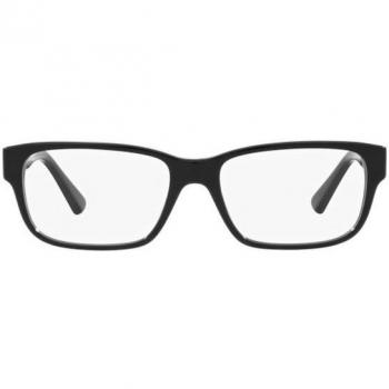 Prada PR 18ZV Col. 1AB1O1 Men's Eyewear - Classic Black Optical Frame, Size: 54 MM