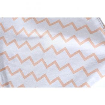 VERTBAUDET Cojín de maternidad + funda protectora VERTBAUDET GRIS CLARO ESTAMPADO UNICA