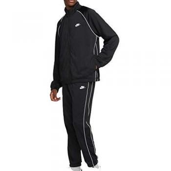 NIKE M NSW SPE PK TRK Suit Tracksuit, Black/White/White, S Mens