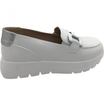 Zapato Mocasín Mujer Mysoft 24M260 Blanco - Comodidad y Estilo