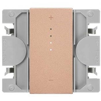 Interruptor Regulable Simon 270 Dali iO con Tecla Estrecha Bronce 0701005328