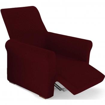 PETTI Artigiani Italiani Rojo, Relax, Funda Sillon Elastica, 100% Made in Italy, 80 a 100 cm