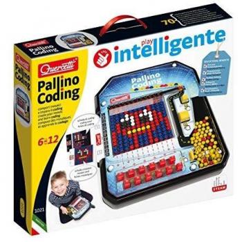 Quercetti - 1021 Pallino Coding STEM Learning and Coding for Kids Multicolour 1021