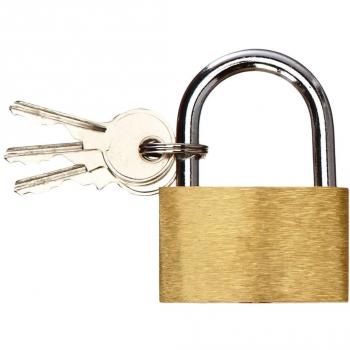 Highlander 38mm Brass Security Padlock