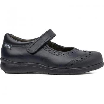 Zapatos Gorila 30204.2 Negro Niña - Cuero de Alta Calidad, GORILA MERCEDITAS COLEGIAL 30204 PENCIL NEGRO