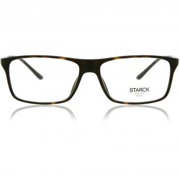 Starck SH1043X 0010 Gafas Recetadas para Hombre Tortoiseshell con armazón en carey y lentes de 58
