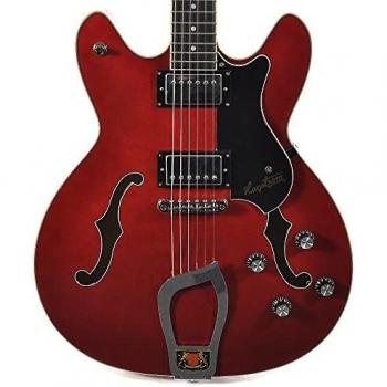 Hagstrom Viking Electric Guitar - Transparent Wild Cherry Finish